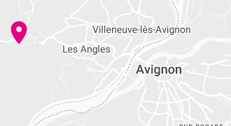 localisation Avignon Ouest